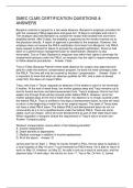 DMEC CLMS CERTIFICATION QUESTIONS & ANSWERS