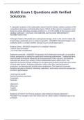 BUAD Exam 1 Questions with Verified Solutions