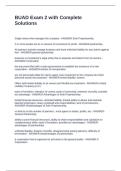 BUAD Exam 2 with Complete Solutions