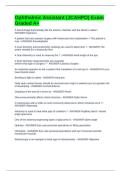 Ophthalmic Assistant &lpar;JCAHPO&rpar; Exam Graded A&plus;