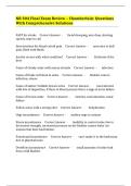 NR 304 Final Exam Review &ndash; Chamberlain&colon; Questions With Comprehensive Solutions