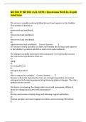 NR 304 & NR 302 &lpar;ALL SETS&rpar;&colon; Questions With In-Depth Solutions