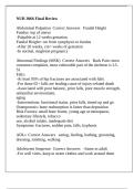 NUR 3066 Final Review