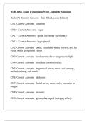 NUR 3066 Exam 1 Questions With Complete Solutions
