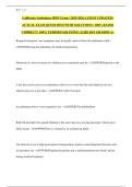 California Ambulance DMV Exam &vert; 2025-2026 LATEST UPDATED &vert;   ACTUAL EXAM QUESTIONS WITH SOLUTIONS &vert; 100&percnt; RATED CORRECT &vert; 100&percnt; VERFIED SOLTIONS &vert; ALREADY GRADED A&plus;