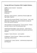Nursing 340 Exam &num;1 Questions With Complete Solutions