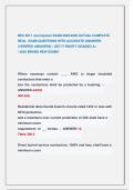 NEC 2017 Journeyman EXAM 2025&sol;2026 ACTUAL COMPLETE  REAL  EXAM QUESTIONS WITH ACCURATE ANSWERS  &lpar;VERIFIED ANSWERS&rpar; &vert; GET IT RIGHT&excl;&excl; GRADED A&plus;                       &sol; 2025 BRAND NEW EXAM&excl;&excl;