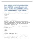 FINAL NUR 245 EXAM TESTBANK QUESTIONS  exam 2025&sol;2026 complete questions and correct detailed answers with rationales &vert;&vert; 100&percnt; guaranteed pass&excl;&excl; <latest version>