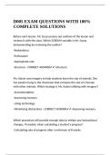 D005 EXAM QUESTIONS WITH 100- COMPLETE SOLUTIONS