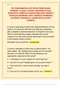 PN FUNDAMENTALS ATI PROCTORED EXAM  VERSION 1&comma;2 AND 3 LATEST 2025&sol;2026 ACTUAL  EXAM WITH COMPLETE QUESTIONS AND CORRECT  DETAILED ANSWERS &lpar;100&percnt; VERIFIED ANSWERS&rpar;  &vert;ALREADY GRADED A&plus;&vert; &vert;&vert;VERIFIED&vert;&vert; &vert;&vert;LATEST  EXAM&excl;&excl;&excl;&vert;&vert; 