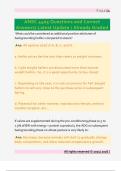 ANSC 4405 Questions and Correct  Answers&sol; Latest Update &sol; Already Graded 