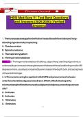 HESI Med-Surg V1 Test Bank Questions  and Answers &lpar;2025&sol;2026&rpar; &lpar;Verified  Answers&rpar;