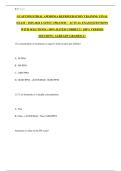 GCAP INDUSTRIAL AMMONIA REFRIGERATION TRAINING FINAL EXAM  &vert; 2025-2026 LATEST UPDATED &vert;   ACTUAL EXAM QUESTIONS WITH SOLUTIONS &vert; 100&percnt; RATED CORRECT &vert; 100&percnt; VERFIED SOLTIONS &vert; ALREADY GRADED A&plus;