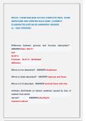 NPLEX 1 EXAM 2025&sol;2026 ACTUAL COMPLETE REAL  EXAM   QUESTIONS AND VERIFIED SOLUTIONS &vert; CORRECT  ELABORATED &DETAILED ANSWERS&excl;&excl; GRADED                                A&plus; &sol; 2025 VERSION&excl;&excl;