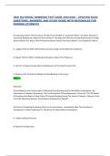 HESI MATERNAL NEWBORN TEST BANK 2025&sol;2026 &ndash; UPDATED EXAM QUESTIONS&comma; ANSWERS&comma; AND STUDY GUIDE WITH RATIONALES FOR NURSING STUDENTS