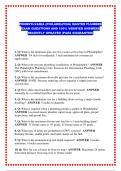 PENNSYLVANIA &lpar;PHILADELPHIA&rpar; MASTER PLUMBER EXAM QUESTIONS AND 100&percnt; VERIFIED ANSWERS RECENTLY UPDATED &lpar;PASS GUARANTEE