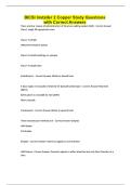 BICSI Installer 2 Copper Study Questions with Correct Answers 