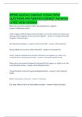 INP402 EpicCare Inpatient Clinical EXAM QUESTIONS AND VERIFIED CORRECT ANSWERS