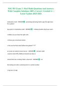 NSG 501 Exam 3&colon; Med Math Questions And Answers With Complete Solutions 100&percnt; Correct &vert; Graded A&plus; &vert; Latest Update 2025-2026