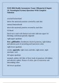NUR 3066 Health Assessment- Exam 3 Blueprint &lpar;Chapter 24&colon; Neurological System&rpar; Questions With Complete Solutions