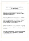BRMP - PRACTICE STATEMENTS &lpar;Y&sol;N&rpar; Questions With Correct answers