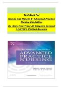 Test Bank For Hamric And Hanson-S  Advanced Practice Nursing 6th Edition By  Mary Fran Tracy All Chapters Covered 1-16&sol;100&percnt; Verified Answers