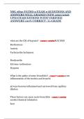 NSG 3850 PATHO 2 EXAM 2 QUESTIONS AND ANSWERS WELL GRADED &lpar;NEW 2025&sol;2026 UPDATE&rpar;QUESTIONS WITH VERIFIED ANSWERS 100&percnt; CORRECT &sol;A&plus;GRADE