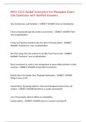 WGU C211 Global Economics for Managers Exam 136 Questions with Verified Answers,100%CORRECT