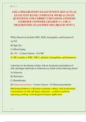 AMCA PHLEBOTOMY EXAM NEWEST 2025 ACTUAL EXAM TEST BANK&vert; COMPLETE 450 REAL EXAM QUESTIONS AND CORRECT DETAILED ANSWERS &lpar;VERIFIED ANSWERS&rpar; GRADED A&plus;&vert; AMCA PHLEBOTOMY EXAM PREP 2025 &lpar;BRAND NEW&excl;&excl;&rpar;