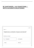 BC SHIFTBOSS &vert; 419 QUESTIONS &vert; WITH ACCURATE SOLUTIONS&excl;&excl;