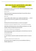 BUS 1101 EXAM 2 QUESTIONS AND 100&percnt; CORECT ANSWERS&excl;&excl;