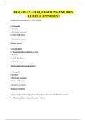 HIM 410 EXAM 4 QUESTIONS AND 100&percnt; CORECT ANSWERS&excl;