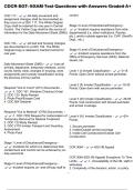 CDCR SGT&period; EXAM Test Questions with Answers Graded A&plus;