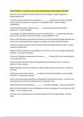 NUSC 464 Exam 1 Questions and Answers Already Passed Latest Update 2025-2026