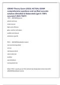 CERAD Theory Exam &lpar;2025&rpar; ACTUAL EXAM comprehensive questions and verified accurate solution &lpar;Detailed & Elaborated&rpar; &vert;get it 100&percnt; accurate&excl;&excl; 2025 TEST&excl;&excl;