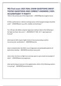 PES final exam 2025 REAL EXAM QUESTIONS &vert;MOST TESTED QUESTIONS AND CORRECT ANSWERS &vert;100&percnt; ACCURATE&vert;GET IT RIGHT&excl;&excl;