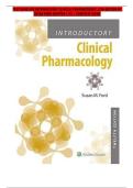TEST BANK FOR INTRODUCTORY CLINICAL PHARMACOLOGY 12TH EDITION&comma; BY SUSAN M FORD QUESTIONS WITH ANSWERS>> & RATIONALES
