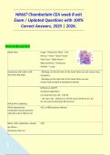 NR667 Chamberlain CEA week 8 exit Exam &sol; Updated Questions with 100&percnt; Correct Answers&comma; 2025 &vert; 2026&period;