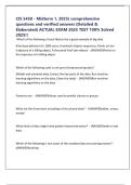 CIS 5450 - Midterm 1&comma; 2025&rpar; comprehensive questions and verified answers &lpar;Detailed & Elaborated&rpar; ACTUAL EXAM 2025 TEST 100&percnt; Solved 2025&excl;&excl;