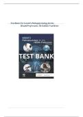 Complete Test Bank for Goulds Pathophysiology for the Health Professions 7th Edition by VanMeter Questions & Answers with rationales &lpar;Chapter 1-28&rpar;