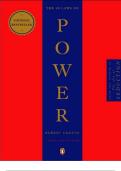 Discover the timeless guide to power&comma; influence&comma; and strategy&period; Robert Greene&rsquo;s The 48 Laws of Power is a worldwide bestseller that has captivated leaders&comma; entrepreneurs&comma; strategists&comma; and thinkers for decades&period; Drawing from the wisdom of history&rsquo;s most powe