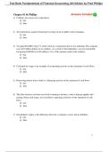 TEST BANK for Fundamentals of Financial Accounting 8th Edition By Phillips&comma; Clor-Proell&comma; Robert Libby and Patricia Libby