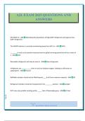 A2L EXAM 2025 QUESTIONS AND ANSWERS