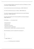 Portage Biochemistry - Module 1 Exam Questions And Answers 2025&sol;2026