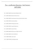 Fac-c certification