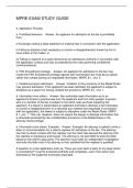 MPRE EXAM STUDY GUIDE