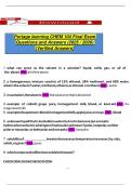 Portage learning CHEM 104 Final Exam  Questions and Answers &lpar;2025 &sol; 2026&rpar;  &lpar;Verified Answers&rpar;