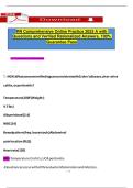 RN Comprehensive Online Practice 2025 A with  Questions and Verified Rationalized Answers&comma; 100&percnt;  Guarantee Pass