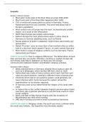 OCR A Level History Popular Culture and the Witchcraze&colon; Geography Summary 