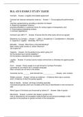 BUL 4310 EXAM 2 STUDY GUIDE 